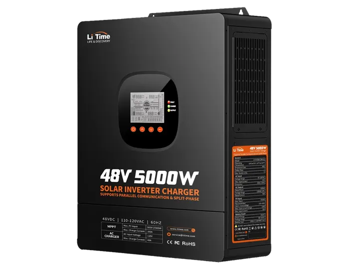 Leetimes 48V 5000W inverter during a load test setup