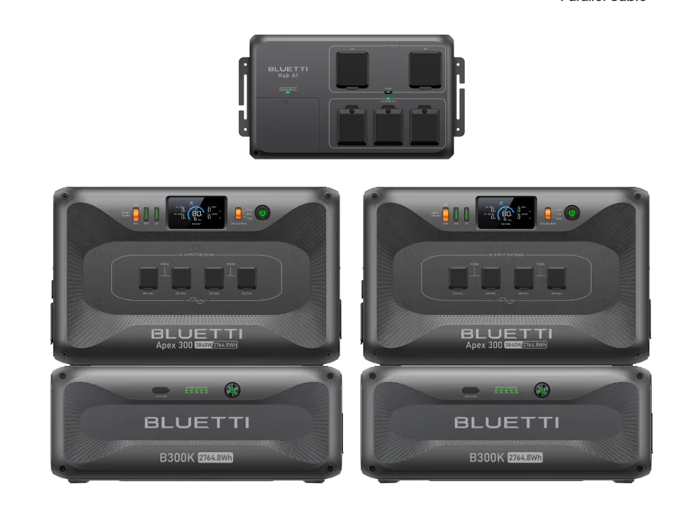 Bluetti Apex 300 portable power station with expandable battery system